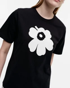 Vaatteet Marimekko Erna Relaxed Unikko Placement T-Paita