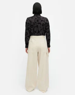 Vaatteet Marimekko Funktio Solid Puuvillahousut