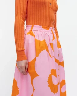 Vaatteet Marimekko Garrel Unikko Puuvillapopliinihame