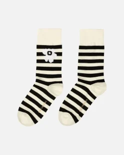 Asusteet Marimekko Kasvaa Tasaraita Unikko One Sukat