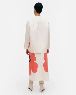 Vaatteet Marimekko Kerran Heijastus Unikko Puuvillapellavapaita