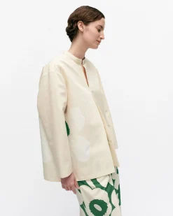 Vaatteet Marimekko Kerran Heijastus Unikko Puuvillapellavapaita