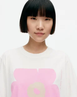 Vaatteet Marimekko Kioski Embla Unikko Placement T-Paita