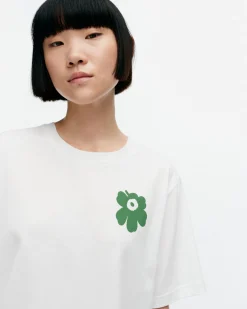 Vaatteet Marimekko Kioski Embla Unikko Placement T-Paita