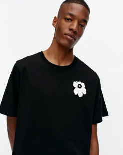 Vaatteet Marimekko Kioski Embla Unikko Placement T-Paita
