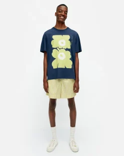 Vaatteet Marimekko Kioski Embla Unikko Placement T-Paita