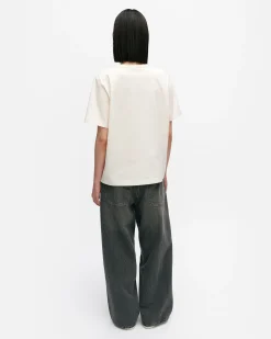 Vaatteet Marimekko Kioski Erna Lempi Unikko Placement T-Paita