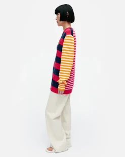 Vaatteet Marimekko Kioski Kesu00E4Koju Maalis Patja Puuvillaneulepaita