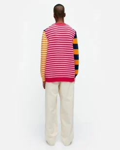 Vaatteet Marimekko Kioski Kesu00E4Koju Maalis Patja Puuvillaneulepaita