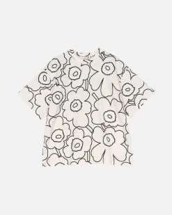 Vaatteet Marimekko Kioski Nopeus Pieni Piirto Unikko T-Paita