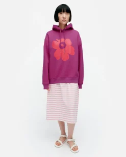 Vaatteet Marimekko Kioski Runoja Unikko Placement Huppari