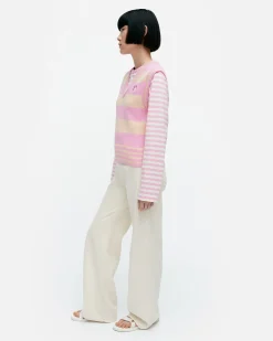 Vaatteet Marimekko Kioski Siete Maalis Patja Puuvillaneulepaita