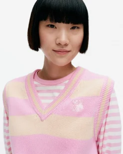 Vaatteet Marimekko Kioski Siete Maalis Patja Puuvillaneulepaita