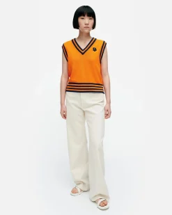 Vaatteet Marimekko Kioski Siete Patja Puuvillaneulepaita