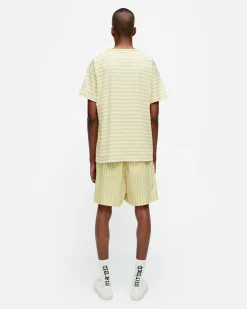 Vaatteet Marimekko Kioski Tasaraita Men Shortsleeve T-Paita