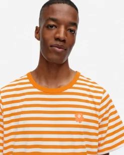 Vaatteet Marimekko Kioski Tasaraita Men Shortsleeve T-Paita