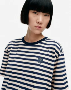 Vaatteet Marimekko Kioski Tasaraita Oversized Trikoomekko