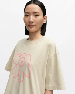 Vaatteet Marimekko Kioski Veig Piirto Unikko Placement T-Paita