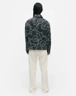 Vaatteet Marimekko Kioski Ystu00E4Vyys Pieni Piirto Unikko 2 Farkkutakki