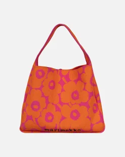 Laukut Marimekko Knitted Bag Large Unikko Olkalaukku