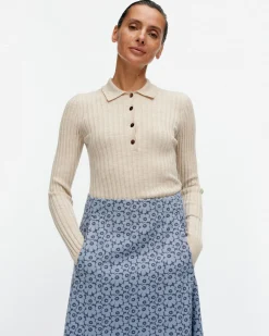 Vaatteet Marimekko Koski Unikko Puuvillahame