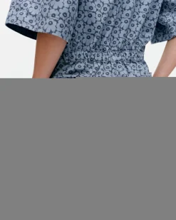 Vaatteet Marimekko Kukkein Unikko Puuvillahaalari