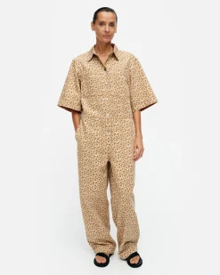 Vaatteet Marimekko Kukkein Unikko Puuvillahaalari