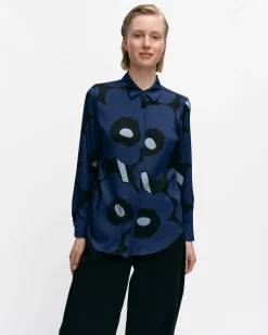 Vaatteet Marimekko Maija Unikko Silkkipaita