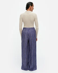 Vaatteet Marimekko Merivirta Piccolo Pellavahousut