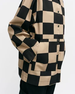 Vaatteet Marimekko Potenssi Kukko Ja Kana Puuvillapaitatakki