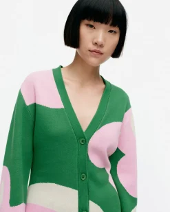 Vaatteet Marimekko Tyrske Poiminto Puuvillaneuletakki