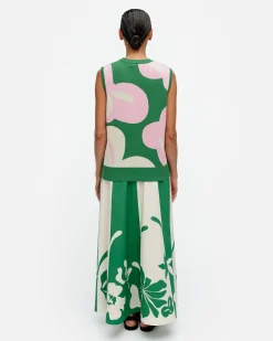 Vaatteet Marimekko Vesikko Poiminto Puuvillaneuleliivi