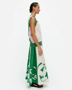 Vaatteet Marimekko Vesikko Poiminto Puuvillaneuleliivi